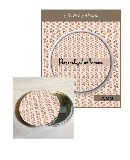 Nude and Neutrals- 3' Pocket Mirror Badges